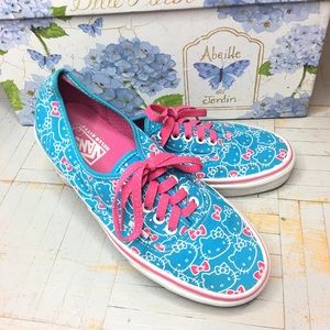 HELLO KITTY Vans Blue Size 9